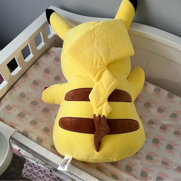 Pokemon (Pikachu) Giant Plush 24 Inch, Ultra Soft, Life Size - Picture 2 of 5